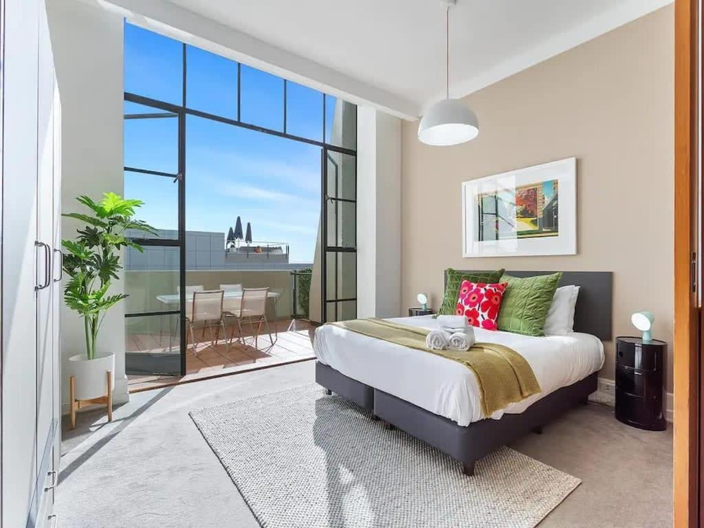 Lovely Bright Apartment With Balcony Pool And Gym Auckland Luaran gambar